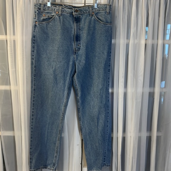 Vintage Levi's 505 Orange Tab Regular Fit Straight Leg Jean Men’s Size 40 X 30 - Picture 10 of 12